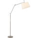 Canada 86 inch 100.00 watt Chrome Floor Lamp Portable Light